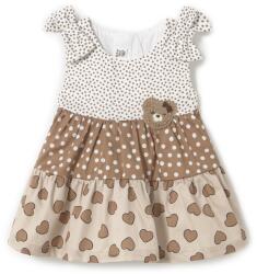 Mayoral Nyári ruha lányoknak Mayoral, 1868, Pamut, Barna, Barna, 62-68 CM (0000304876677_4_6M)