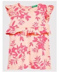 United Colors of Benetton Lányka ruha, United Colors Of Benetton, 300129791, Pamut, 100 CM, Rózsaszín (0000300129791_100)