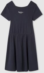 Pepe Jeans London Pepe Jeans London, Olya bővülő pólóruha kivágással a hátrészen, Sötétkék, 152 CM (PG951663-594-12Y)