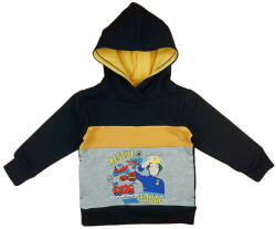 Asti Belül bolyhos kisfiú kapucnis pulóver Sam a tűzoltó mintával