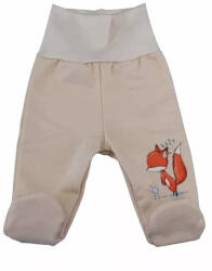Asti Belül bolyhos pamut kisfiú baba nadrág rókás mintával