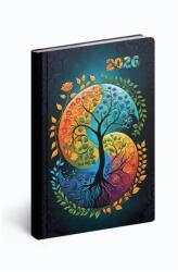 Realsystem Zsebnaptár álló Fiestina hölgyeknek B/6, heti jin jang Realsystem 2026 (5411-60) - web24