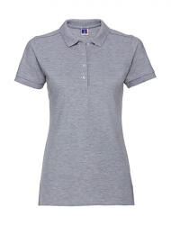 Russell Europe Női rövid ujjú galléros póló Russell Europe Ladies' Fitted Stretch Polo 2XL, Világos Oxford