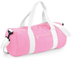 Bag Base Original Barrel Bag - Egy méret, Klasszikus Rózsaszín/Fehér