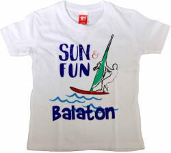 Asti Rövid ujjú Balatonos póló Vitorlás