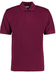 Kustom Kit Férfi rövid ujjú galléros póló Kustom Kit Men's Classic Fit Polo Superwash 60º L, Burgundi vörös