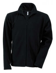 Kariban Gyerek kabát Kariban KA920 Kids' Full Zip Fleece Jacket -12/14, Black