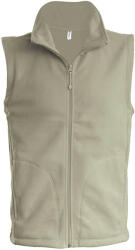 Kariban Férfi Kariban KA913 Luca - Men'S Micro Fleece Gilet -M, Beige
