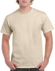 Gildan Uniszex póló Rövid ujjú Gildan Ultra Cotton Adult T-Shirt - S, Homokbarna