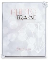 Art-Pol Klasszikus Art-Pol képkeret, üveg és fém, ezüst és átlátszó, 26, 5x22cm (124539-uniw)