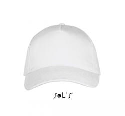 SOL'S Uniszex sapka SOL'S SO00594 Sol'S Long Beach - 5 panel Cap -Egy méret, White/French Navy