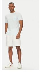 BLEND Férfi kevert anyagú póló, 20718299, pamut/poliészter, XL INTL, zöld (0000304799297_XL)