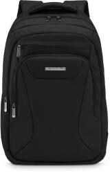 Zagatto Hátizsák laptophoz 17, 3", városi, iskolai, női, férfi, turista, fekete, A4, 29L, 50x34x17 cm, Zagatto, ZG772 (ZG772)