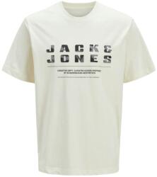 JACK & JONES Recharge Front Bézs Póló L INTL