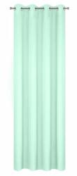  Eurofirany ADORE dekoratív függöny, fém gyűrűkkel, 140x250, Menta zöld (388727)