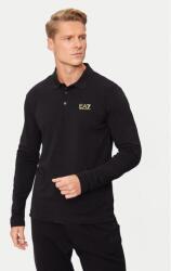 EA7 Férfi póló, Emporio Armani EA7, 304212727, Pamut, L INTL, Fekete (M8NPF15PJVQZ_02_L)