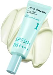 NUMBUZIN 1. sz. Napvédő krém, Átlátszó Sun Essence szűrő, Fehér réteg nélkül, hidratáló, frissítő, könnyű finis, 50 ml (sid885)