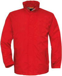 B&C Collection Férfi Kabát Kapucnis B&C Ocean Shore Midseason Parka - M, Piros