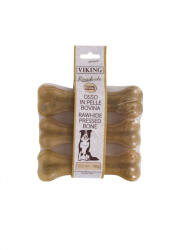 LeoPet Recompense Viking Os Piele Presata 12.5 cm 3 buc - petmax