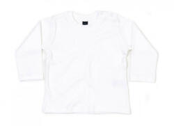 BabyBugz Bébi hosszú ujjú póló BabyBugz Baby Longsleeve Top 18-24, Fehér