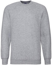 Russell Férfi pulóver hosszú ujjú Russell Europe Raglan Sweatshirt - L, Világos Oxford