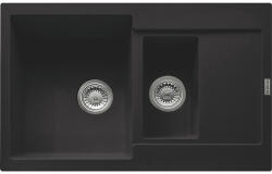 Franke Chiuvetă bucătărie fragranit 1 cuvă Franke MRG 651 48x78 cm cu picurător negru reversibilă (1.140.660.113) Chiuveta