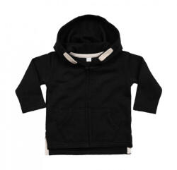 BabyBugz Gyerek kapucnis hosszú ujjú kabát BabyBugz Baby Hoodie 4-5 yrs, Fekete