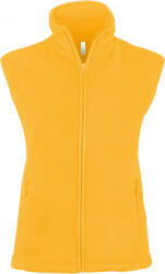 Kariban Női Kariban KA906 Melodie - Ladies' Micro Fleece Gilet -XL, Yellow