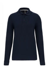 Designed To Work Férfi galléros póló Designed To Work WK276 Men'S Long-Sleeved polo Shirt -XL, Navy