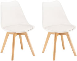 Leziter Silla étkezőszék 2 db fehér színben (DA232AW_2) - leziteronline