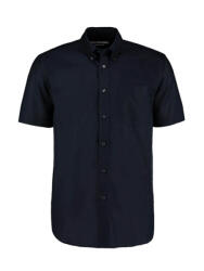 Kustom Kit Férfi rövid ujjú Ing Kustom Kit Classic Fit Workwear Oxford Shirt SSL M, French Sötétkék (navy)
