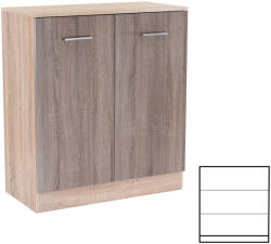 Leziter Miami komód 2 ajtós 80x92 cm yorki tölgy-sonoma tölgy (LMK2AYTST)