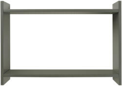 House Nordic Bamberg fali polc zöld, 50x14, 5x35 cm (4291150) - leziteronline