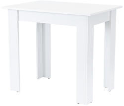 Leziter Yorki Standard étkezőasztal 86x60 cm fehér (LYET86F)