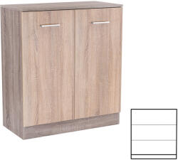 Leziter Miami komód 2 ajtós 80x92 cm sonoma tölgy-yorki tölgy (LMK2ASTYT)