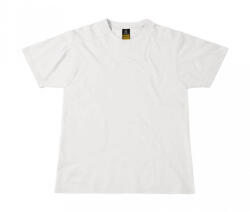 B and C Uniszex rövid ujjú póló munkaruha B and C Perfect Pro Workwear T-Shirt XL, Fehér