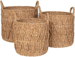 House Nordic Krabi kosarak, tengeri fű, natúr, 3 db (4401556) - leziteronline