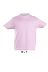 SOL'S Gyerek póló SOL'S SO11770 Sol'S Imperial Kids - Round neck T-Shirt -4A, Medium Pink