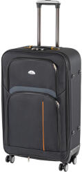 Leziter TraveLux light nagy bőrönd puha 76x50x29 cm fekete (608-BL28) - leziteronline