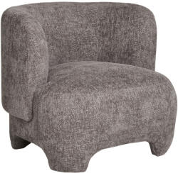 House Nordic Nazare fotel, bézs szövet fekete lábakkal (1101168) - leziteronline