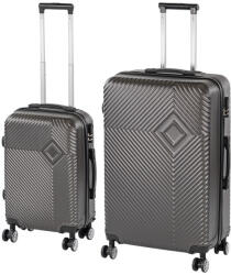 Leziter TraveLux Pro X gurulós bőrönd szett szürke (LTRPBS-X-GR) - leziteronline