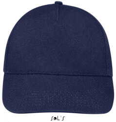SOL'S Uniszex sapka SOL'S SO88110 Sol'S Sunny - Five panel Cap -Egy méret, French Navy/White