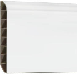 Leziter Vinyl SPC padlószegély Snow white 2400x100x12 mm (SNO-SZ-100) - leziteronline