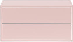 Leziter Boxie 2 fiókos fali szekrény 40x80x37 cm pink (LBX40802FPI) - leziteronline