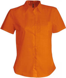 Kariban Női blúz Kariban KA548 Judith > Ladies' Short-Sleeved Shirt -XL, Orange
