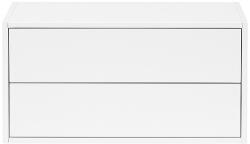 Leziter Boxie 2 fiókos fali szekrény 40x80x37 cm fehér (LBX40802FF) - leziteronline
