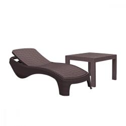 Keter Atlantic kerti nyugágy set Rosario asztallal barna (661868_217339)