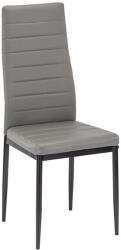 Leziter Tino NOVA Étkezőszék szürke-fekete színben (DA258GB)