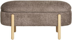 House Nordic Branca pad tárolóval, buklé, barna/natúr (1409001) - leziteronline