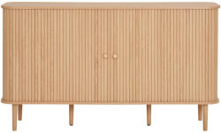 House Nordic Nikko szekrény, 2 ajtó, natúr, 140x40x79 cm (3102001) - leziteronline